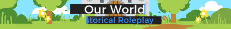 Banner for Our World Minecraft server