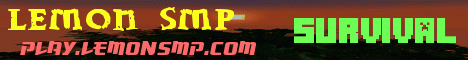 Banner for Lemon SMP Minecraft server