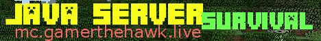 Banner for GamerTheHawk Server Minecraft server