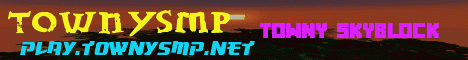 Banner for TownySmp Minecraft server