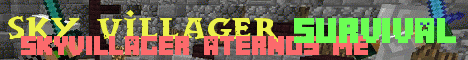 Banner for Sky Villager Minecraft server