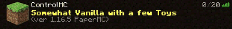 Banner for ControlMC Minecraft server