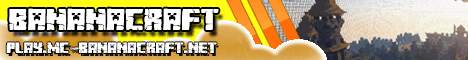 Banner for BananaCraft Network Minecraft server
