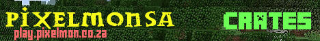 Banner for PixelmonSA 7.0.1! Minecraft server