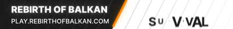 Banner for Rebirth Of Balkan Minecraft server