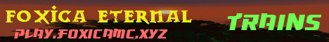 Banner for Foxica Eternal Minecraft server