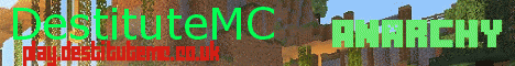 Banner for DestituteMC Minecraft server
