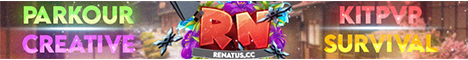 Banner for Renatus Network Minecraft server