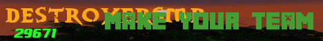 Banner for DestroyerSMP Minecraft server