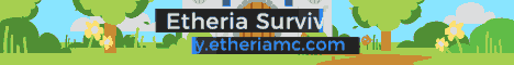 Banner for Etheria Survival Minecraft server