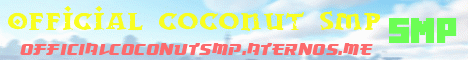 Banner for Official Coconut Smp server