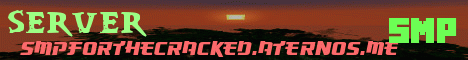Banner for SMP for the Cracked server