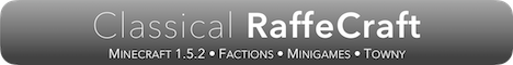 Banner for Classical RaffeCraft server