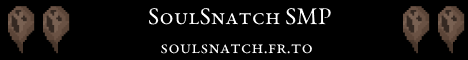 Banner for SoulSnatch Minecraft server