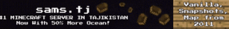 Banner for Sam's Minecraft Server Minecraft server