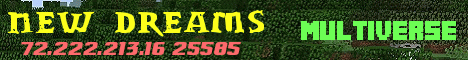 Banner for New Dreams Minecraft server