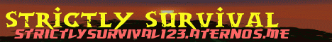 Banner for stricly survival server