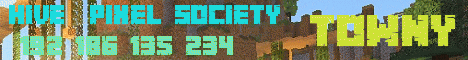 Banner for Hive: Pixel Society Minecraft server