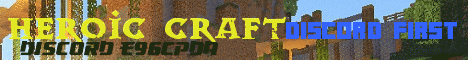 Banner for Heroic Craft Minecraft server