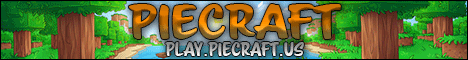 Banner for PieCraft Minecraft server