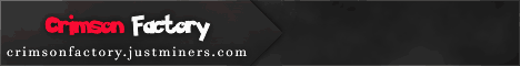 Banner for Crimson Factory Minecraft server