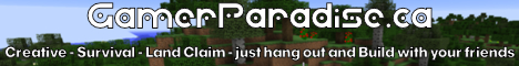 Banner for GamerParadise Minecraft server