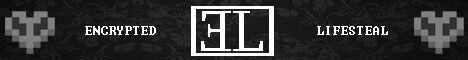 Banner for Encrypted LifeSteal Minecraft server
