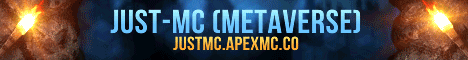 Banner for Just-MC (MetaVerse) server