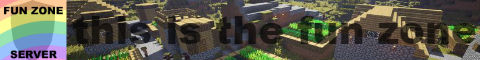 Banner for funzone Minecraft server