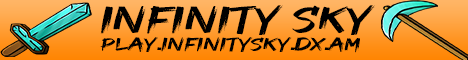 Banner for Infinity Sky Minecraft server