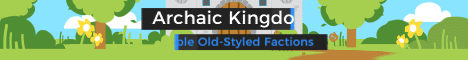 Banner for Archaic Kingdom Minecraft server