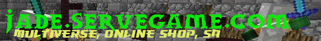 Banner for Jade's World Minecraft server