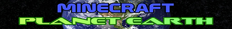 Banner for MinecraftPlanetEarth Minecraft server