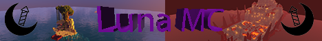 Banner for Luna Minecraft server