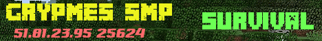 Banner for GrypMe's Minecraft Dungeon Minecraft server