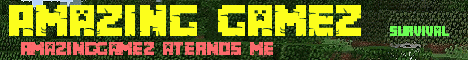 Banner for Amazing Gamez Minecraft server