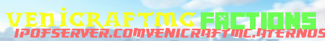 Banner for VenicraftMC Minecraft server