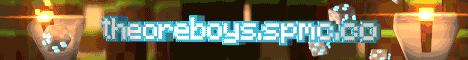 Banner for TheOreBoys Minecraft server