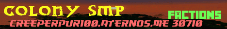 Banner for Colony SMP server