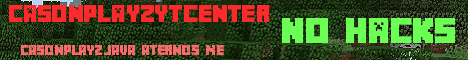 Banner for casonplayzytcenter Minecraft server