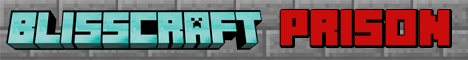 Banner for BlissCraft Prison Minecraft server