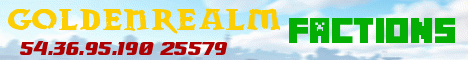 Banner for GoldenRealm Minecraft server