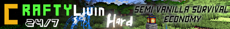 Banner for CraftyLivin Minecraft server