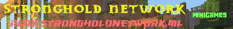 Banner for Stronghold Network Minecraft server