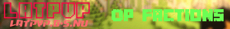 Banner for LatPvP Minecraft server
