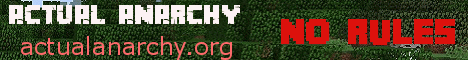 Banner for ActualAnarchy server