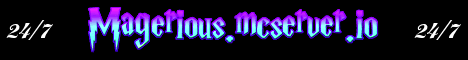Banner for Magerious server