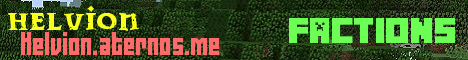 Banner for Helvion Minecraft server