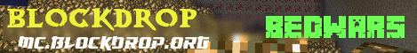 Banner for BlockDrop Minecraft server