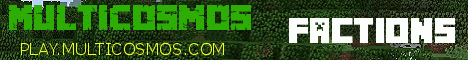 Banner for Multi-Cosmos Minecraft server